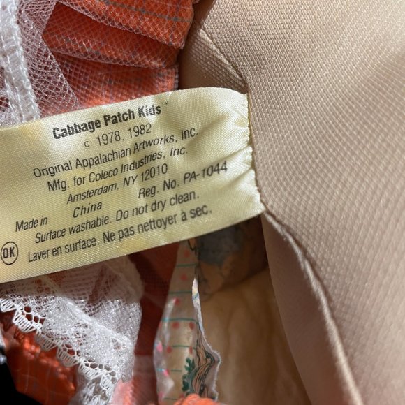 Vintage 1986 Cabbage Patch Kids Doll Redhead Signed by Xavier Roberts - Picture 6 of 6